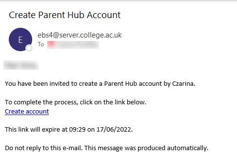 ParentHubEmail